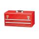 Lockable Red Roll Away Cantilever Tool Box Bell Balling Drawer Slides Top Handle