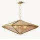 Metal Glass Suspended Helena Pendant Light Contemporary Style