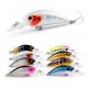 Tongue 4G 5.8CM Catfish Sea Fishing Bait 4 Plastic Lures Wide