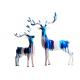 Wear-Resistant Tabletop Ornaments Resin Deer Figurines OEM ODM