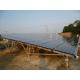 Aluminum Solar Panel Mounting System PV Panel Support Structure Easy Installation