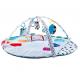 Baby Gym Play Mat for Sensory and Motor Skill Development Language Discovery, Thicker Non-Slip Baby Activity Gym