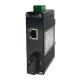 Mini Industrial 1000BASE-X to 10/100/1000BASE-T 60W PoE+ Media Converter
