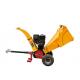 2 Cutting Blade Gasoline Wood Chipper With Large Feed Chute CE Certification