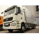 White Large Van Cargo Truck SHACMAN H3000 6x4 380Hp 10 Wheel Lorry