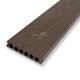 Darkgray 3D Antiskid Co Extrusion WPC Decking Boards Fire Resistant
