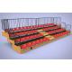 260mm Row Height Retractable Bleacher Seating
