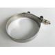 T Bolt Hose Clamp Quick Release Pipe Clamp Custom Size ISO 90001 Approved