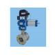 Eccentric Rotary Plug Control Valve DN25mm~ 300mm No Static Seal Dynamic Seal