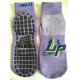 China Supply Bungee Jump Socks 25cm Polyester Anti-skid Non-Slippery Grip Socks Kid Trampoline Socks for Jumping