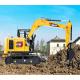 Moving Type Used Crawler Excavator SY75C Second Hand Diggers