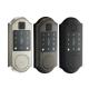 Tuya Smart Deadbolt Door Lock Wifi Fingerprint Bluetooth Key Unlock