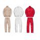 Custom Striped Breathable Mens Sports Tracksuits With Mountaineering Jackets
