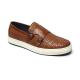 Tan Lace Up Anti Odor Breathable Mens Soft Leather Shoes