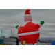 Custom Giant Inflatable Christmas Helium Balloons For Out Door Advertising