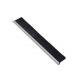 Aluminum Metal Strips Door Bottom Brush Customized Size For Sealing / Cleaning