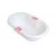 pp plastic baby bathtub with different colors blue pink white colors for choice