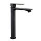 Black Kitchen Faucets Single Handle 0.6-1.0Mpa For Countertop