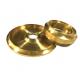 Mirror Finished Brass Bronze Copper Custom CNC Metal Parts ISO9001 Approved