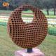 Corten Steel Classic Gold Metal Garden Statue Ornament Sculpture Statue