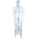 TYPE 5&6 Protective Microporous Disposable Coverall Suit With Tape