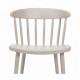 4pcs/Ctn Patio H45cm Kids White Plastic Chair