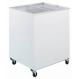 White Color Commercial Chest Freezers Customized Size High Heat Exchanging Rate