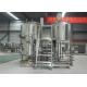 300L Copper / SS Commercial Beer Brewing Equipment With Beautiful Mash System