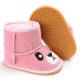 Amazon hot animal puppy hard sole winter warm indoor toddler rubber boots baby