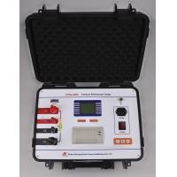 220V LCD Display Circuit Breaker Tester Loop And Contact Resistance Tester