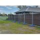 2.1m X 2.4m Outdoor Temporary Privacy Fence Standard Australia Panels For Building Site