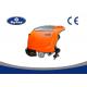 Semi Automatic Walk Behind Floor Washers Scrubbers Plastic Material Handle