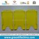 Office Using Business ID Card Holder Yellow Color Open Side