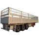 30-80T Cow Transport Trailer 2500mm Semi  Container Fence