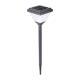 Fast Charging IP65 Solar Pathway Lawn Lights 5V/2W ABS Material For Courtyards Villas