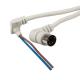 Right Angle Male 4PIN To 2PIN Spring Motor DIN Connector Cable