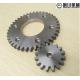 Simplex Row Straight Bevel Gear , 304 Stainless Steel Spur Gears Silver Color