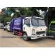 HOWO 5m3 Sanitation Self- Compressed 3tons Garbage Compactor Truck