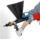 110V Electric Mortar Grout Gun Portable Pointing Grouting Caulking Sprayer with 2 Nozzles