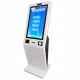 32 Inch floor standing Self-service payment terminal LCD all-in-one interactive touchscreen PC kiosk with camera printer