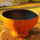 Customizable Laser Cut Firepits  Portable Corten Steel Fire Pit Outdoor Prerusted