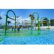 Commercial And Home Outdoor Spray Park, Splash Zone steady steam Waterfall