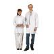 Customized White Doctor Lab Coat , Multi Care Clinic Hospital Medical Doctor
