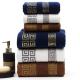 House Pure Cotton Towel Set Luxury Hotel Embroidery Custom Thick Super Soft Bathroom Bath