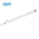 8FT 80W Linear Suspended Light Fixture CCT 30/35/40/50K Tunable