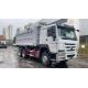 Used 370-440HP 10 Wheels 6X4 Tipper Truck with Hw19710 Transmission and 2sets Rear Axle