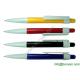 low price plastic pen, ball point pen,click style colored barrel plastic pen