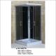 Fully Enclosed Complete Shower Cubicles With Black Painting Tempered Glass