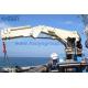 5.4ton/17.78m Hydraulic Marine Knuckle Boom Ship Deck Crane for Provision Ship