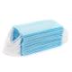 Blue 3 Layer Disposable Earloop Face Mask Non Woven Anti Virus Anti Dust Blue